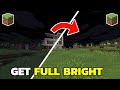 How To Get Full Bright In Minecraft Bedrock (Updated 2025)