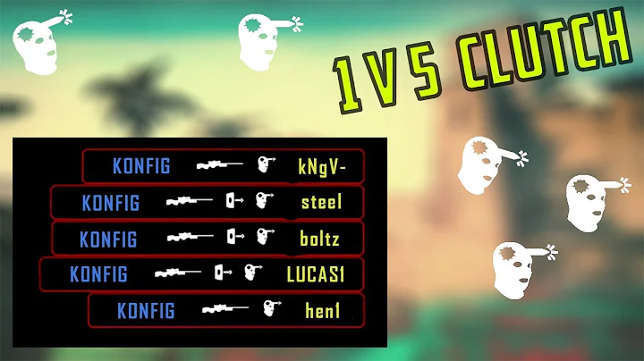 1v5 clutch | Crazy USP one taps | CS:GO Twitch clips