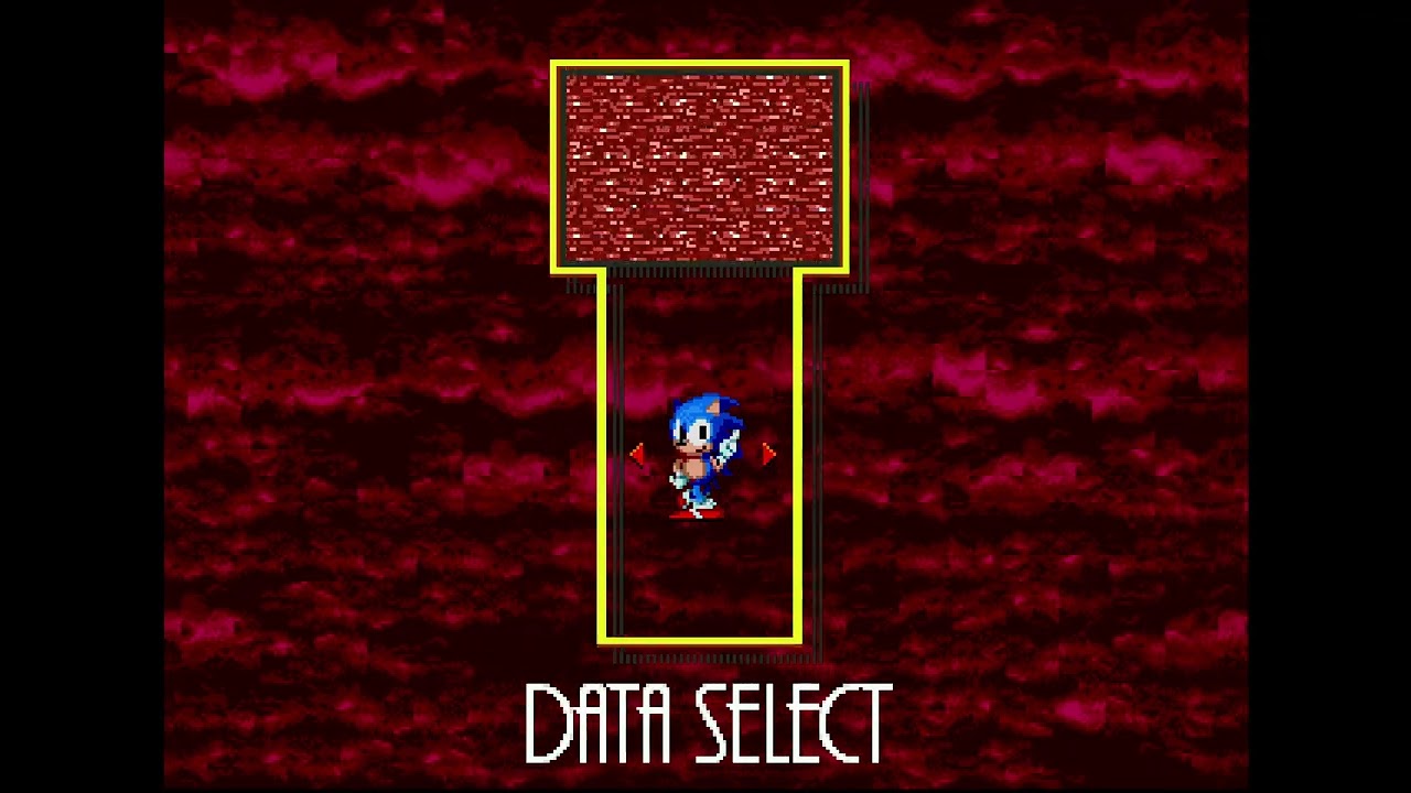 Sonic.exe forever Round 2 Sonic character select soundtrack 