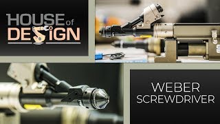 Weber Vacuum Fixtured Screwdriver demo at House of Design Robotics
