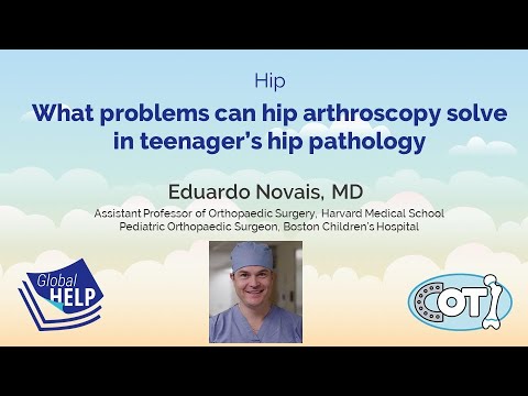 What problems can hip arthroscopy solve in teenager's hip pathology?