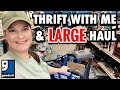 Its perfect thrifting goodwill  huge thrift haul  thrift shopping score  thrilled thrifter