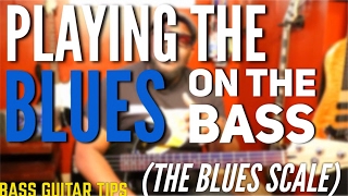 LEARN THE BLUES SCALE ON THE BASS GUITAR | BASS TIPS ~ Daric Bennett's Bass Lessons chords