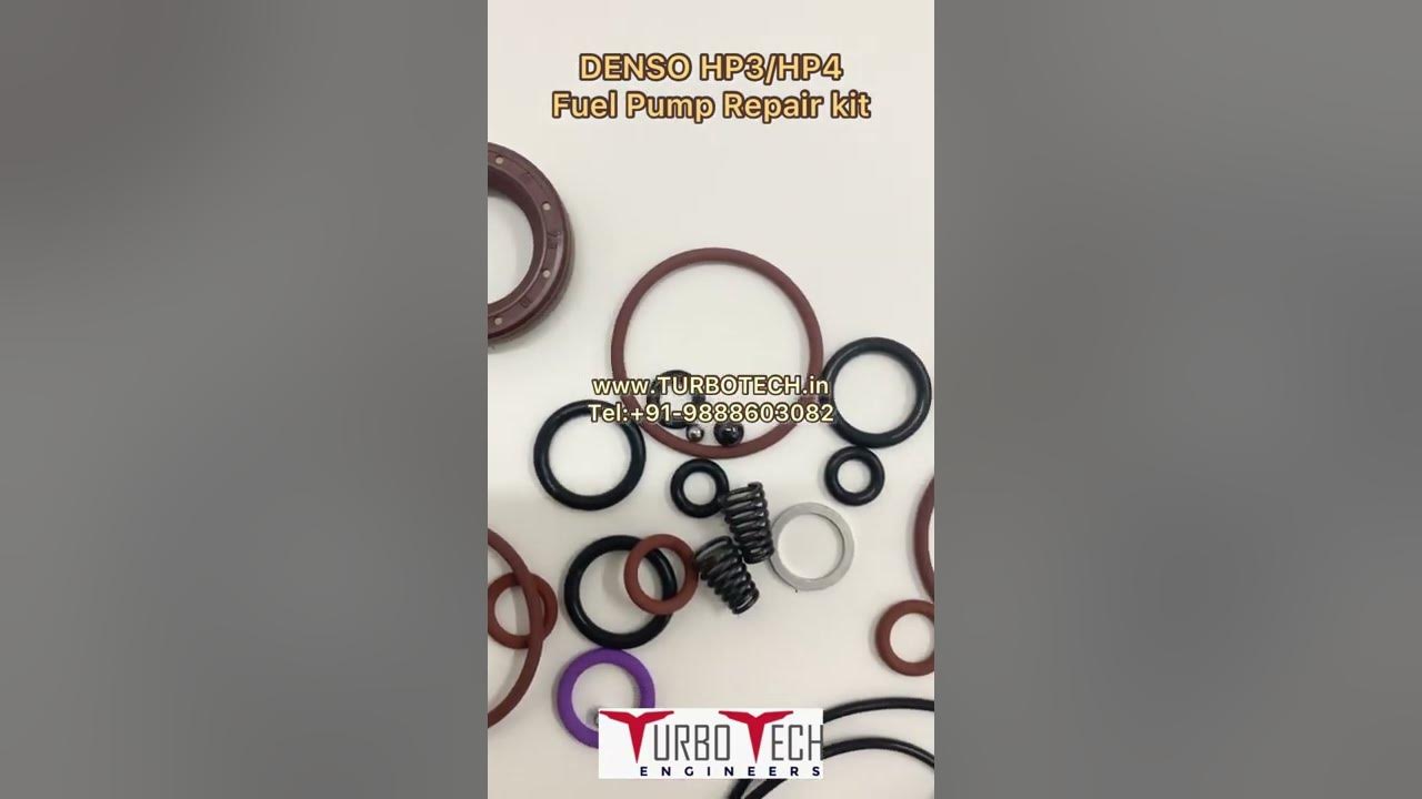DENSO HP4 FUEL INJECTION PUMP REPAIR KIT MADE IN ROMANIA - YouTube