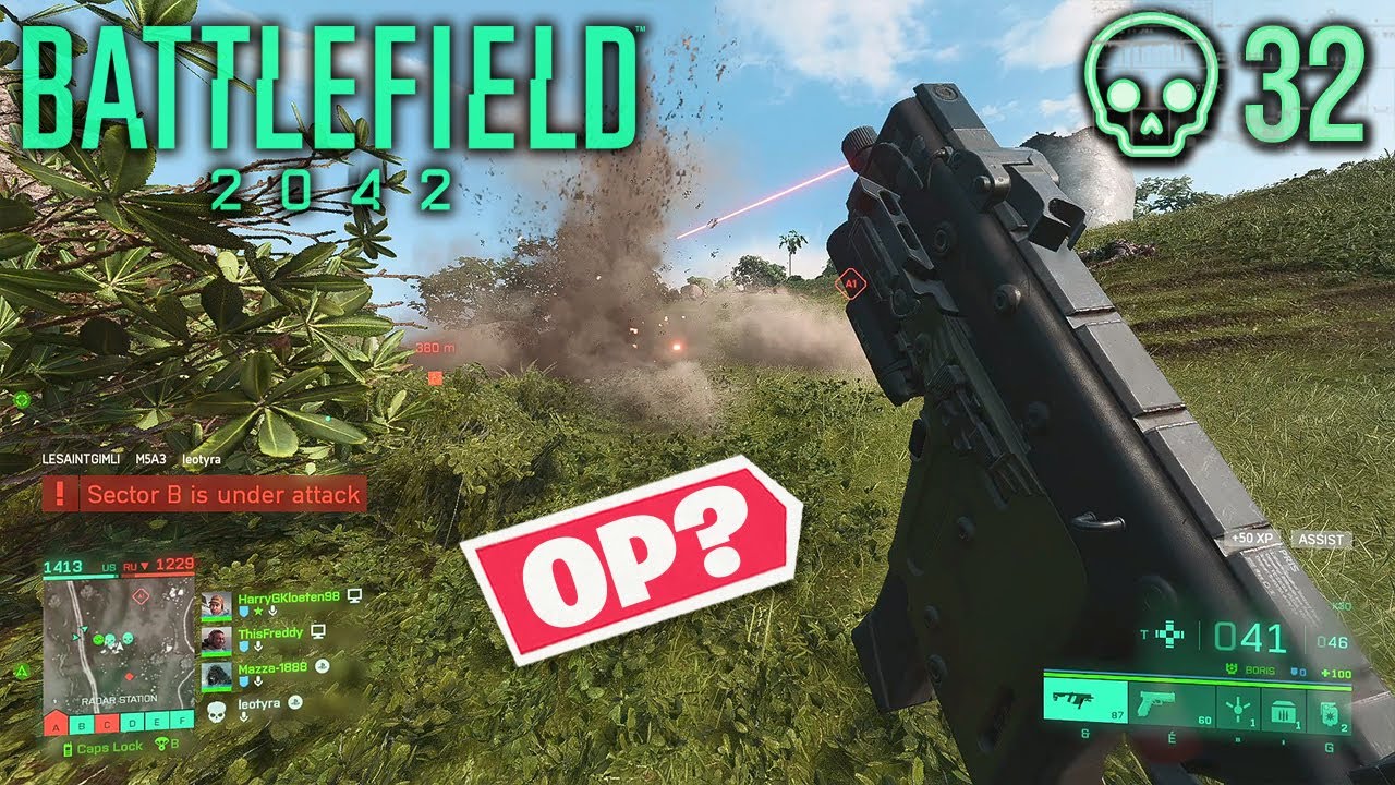 Battlefield 2042 Beta SMG Gameplay (Battlefield 2042 Open Beta) - YouTube