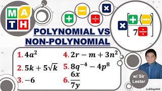 Classifying Polynomials vs Non -Polynomials - Math 7_2nd_Unit 2_Lesson 1_Practice Exercises A Profile