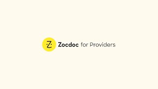 Zocdoc for Providers