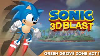 Video thumbnail of "Green Grove Zone Act 1 || Sonic 3D Blast [Sega Saturn]"