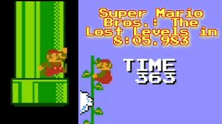 Super Mario Bros.: The Lost Levels in 8:05.983