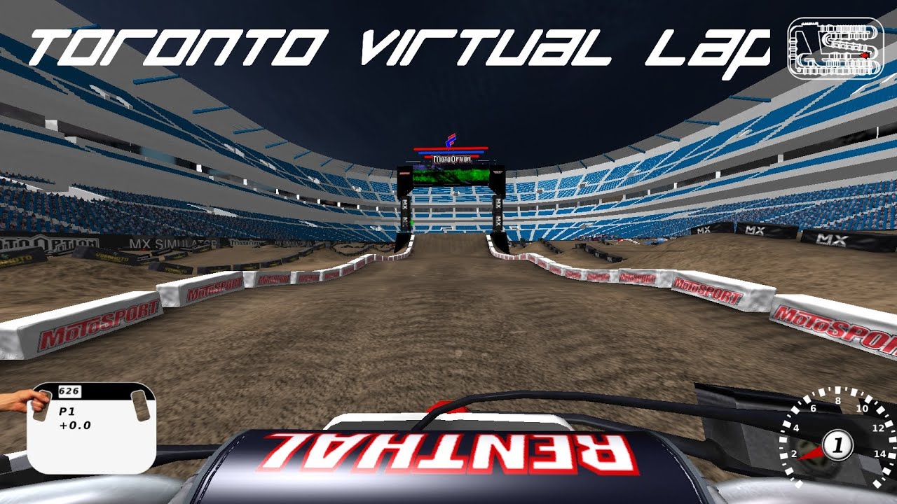 2014 Toronto Supercross Virtual Hot lap