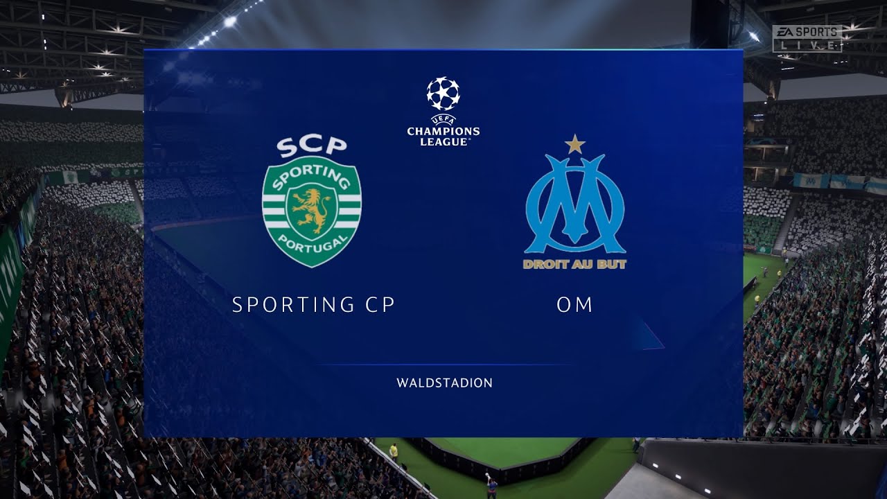 Sporting CP vs Marseille (12/10/2022) UEFA Champions League FIFA 23 ...