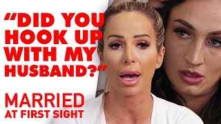 Stacey hears about the rumour Michael kissed Hayley | MAFS 2020