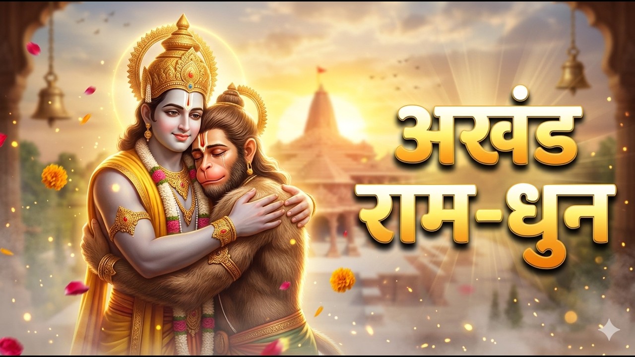 अखंड राम धुन - श्री राम जय राम जय जय राम - Shri Ram Jai Ram Jai Jai Ram - Best Shri Ram Dhun 2025