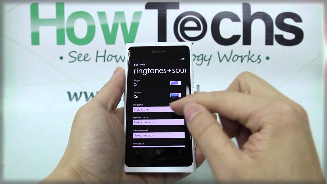 nokia lumia 800 sms tone