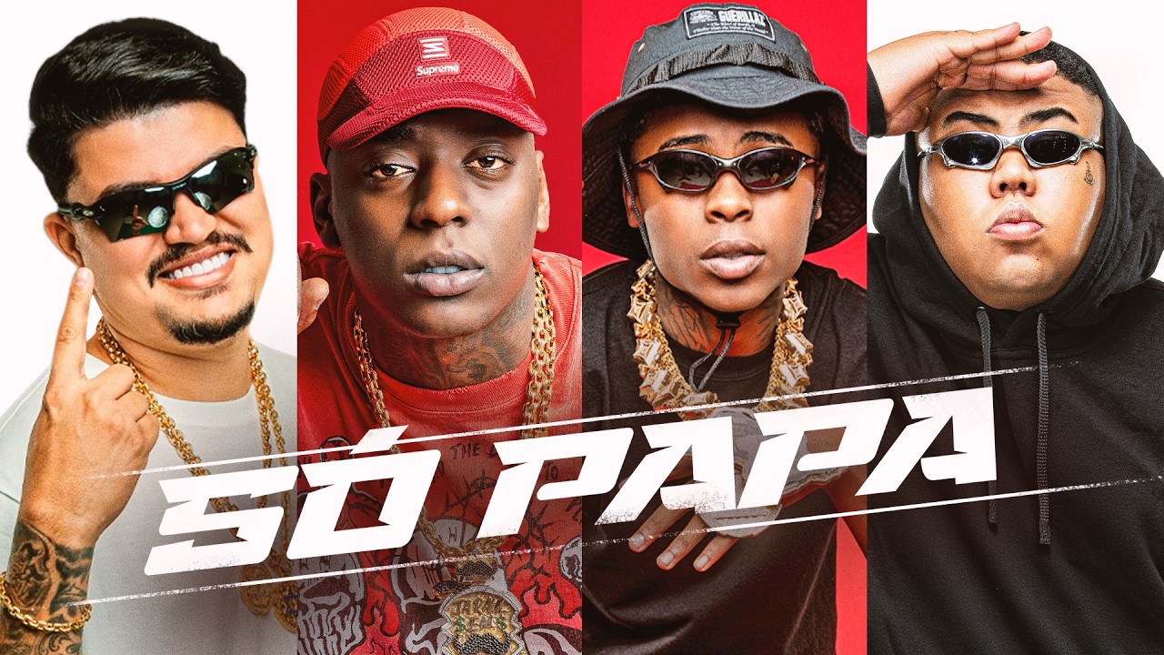 SÓ PAPA - MC Negão Original, MC Meno K, MC GP (Visualizer Oficial) DJ Japa NK e DJ Will TN