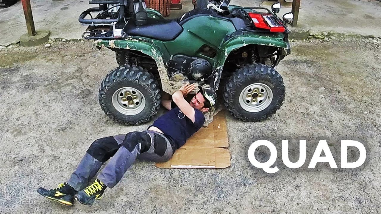 Le quad a besoin d'une vidange de l'huile moteur - 2019