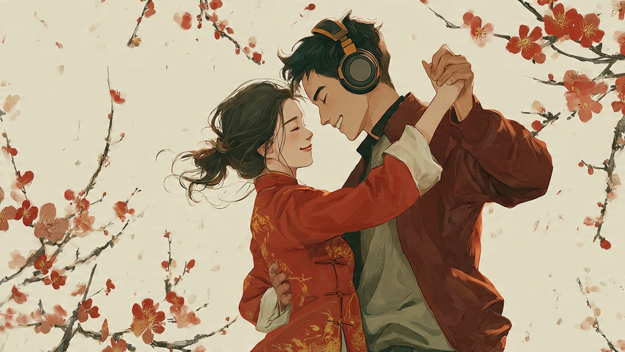 Праздник воссоединения при лунном свете: трогательная акустическая баллада в стиле мандопоп.