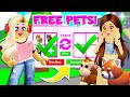 Gifting *FREE* Pets In Adopt Me! ( Roblox)