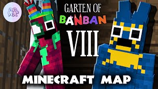 [New Map][Full Gameplay] Garten of Banban Chapter 7 8 Minecraft map