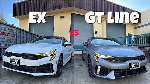 EX or GT line? 2026 Kia K5 comparison video