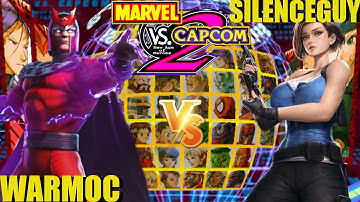 MvC2 Mvci Umvc3 WARMOC vs SILENCEGUY pt 3