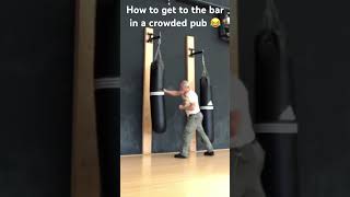 Life after 70. Getting to the bar in a crowded pub at 76. 😂 #fitnessmotivation