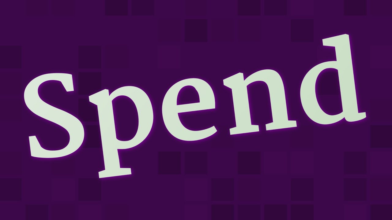 SPEND pronunciation • How to pronounce SPEND - YouTube