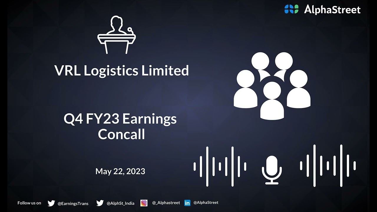 VRL Logistics Limited Q4 FY23 Earnings Concall