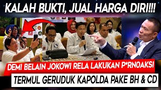 Hilang Harga Diridemi Belain Jokowi, Mau Geruduk Kapolda Pakai Bh & Cd, Termul Diskakmat Rismon