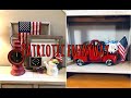Farmhouse Style Patriotic Entryway/Decorate With Me