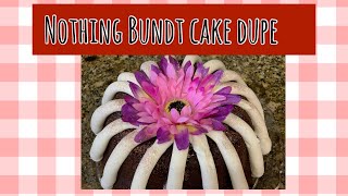 Nothing Bundt Cake Dupe/ Bake with Me