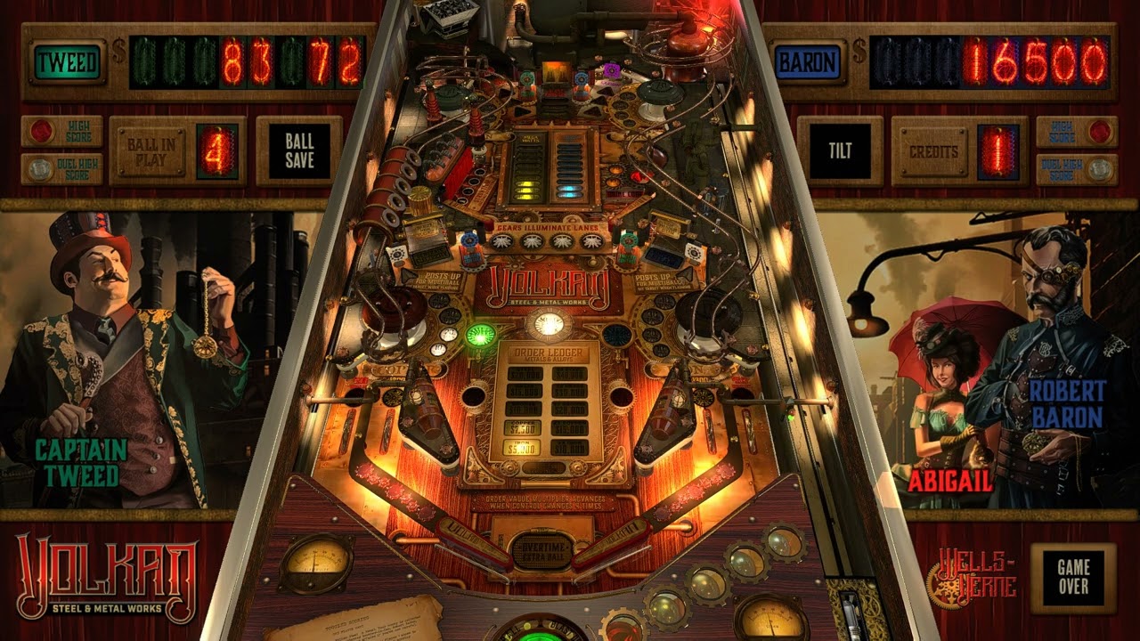 Volkan Steel and Metal (Original 2023) 1.0 By Onevox - Pinball VPX