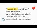 The Three Certainties  Building a Valid Trust