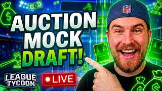 Details Live Mock Draft! Contract auction Draft! League Tycoon Update