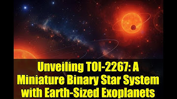Unveiling TOI-2267: A Miniature Binary Star System with Earth-Sized Exoplanets