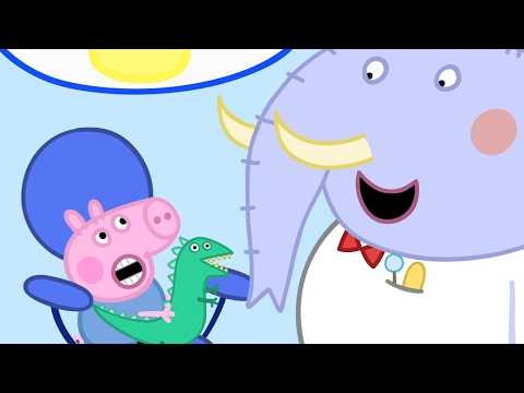 SAY “AAAH”, GEORGE! 🪥 Peppa Pig: Dentist Day And Healthy Habits 🦷 Super Toons TV