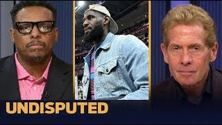 UNDISPUTED | Skip Bayless reacts LeBron attends Game 4 between Celtics and Cavaliers in Cleveland