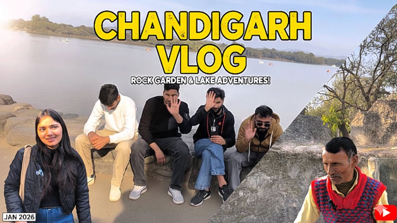 Chandigarh vlog in the public 👀😎 