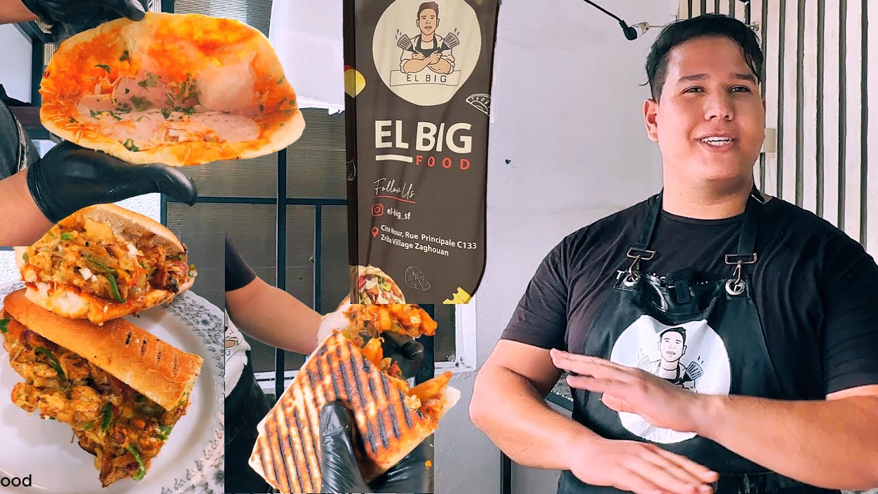 نجد El big بنّة الاكلات السّريعة في قرية الزريبة #ELBIG