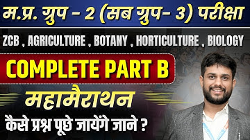 MPESB Group-2 (Sub Group -3) 2025 | Part-B की तैयारी कैसे करें? | group 2 subgroup 3 | MARATHON
