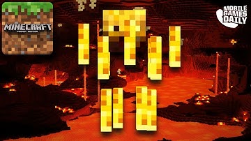 MINECRAFT: Pocket Edition Gameplay Walkthrough Part 8 - Escaping the nether (iOS Android)