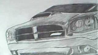 Speed Drawing Dodge STR 8