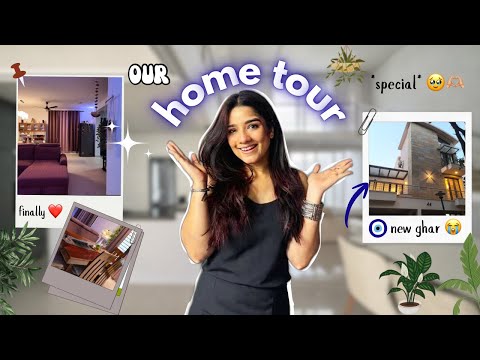 FINALLY Our HOME TOUR❤️🏡 |Akancha Sharma|🤩