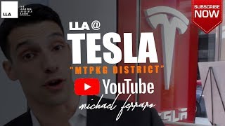 INSIDE LUXURY VLOG SERIES | Tesla HQ in Manhattan, New York with Michael Ferraro