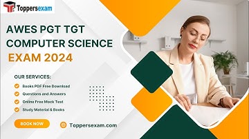 AWES PGT TGT COMPUTER SCIENCE Mock Test Free, Update Syllabus & Pattern 2024, PDF Book, MCQ