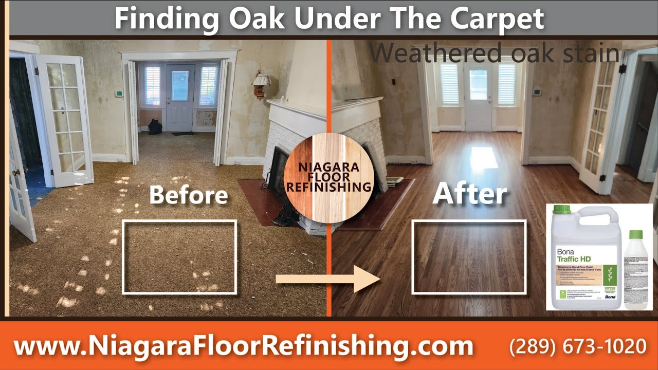 Finding Oak Under The Carpet - Sanding Hardwood Floors