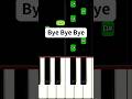Deadpool Bye Bye Bye NSYNC (Piano Tutorial) #TikTok