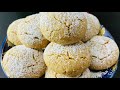 Cookery  |  Melt in Your Mouth Cookies |  Ghriba Bahla Moroccan Sesame Cookies