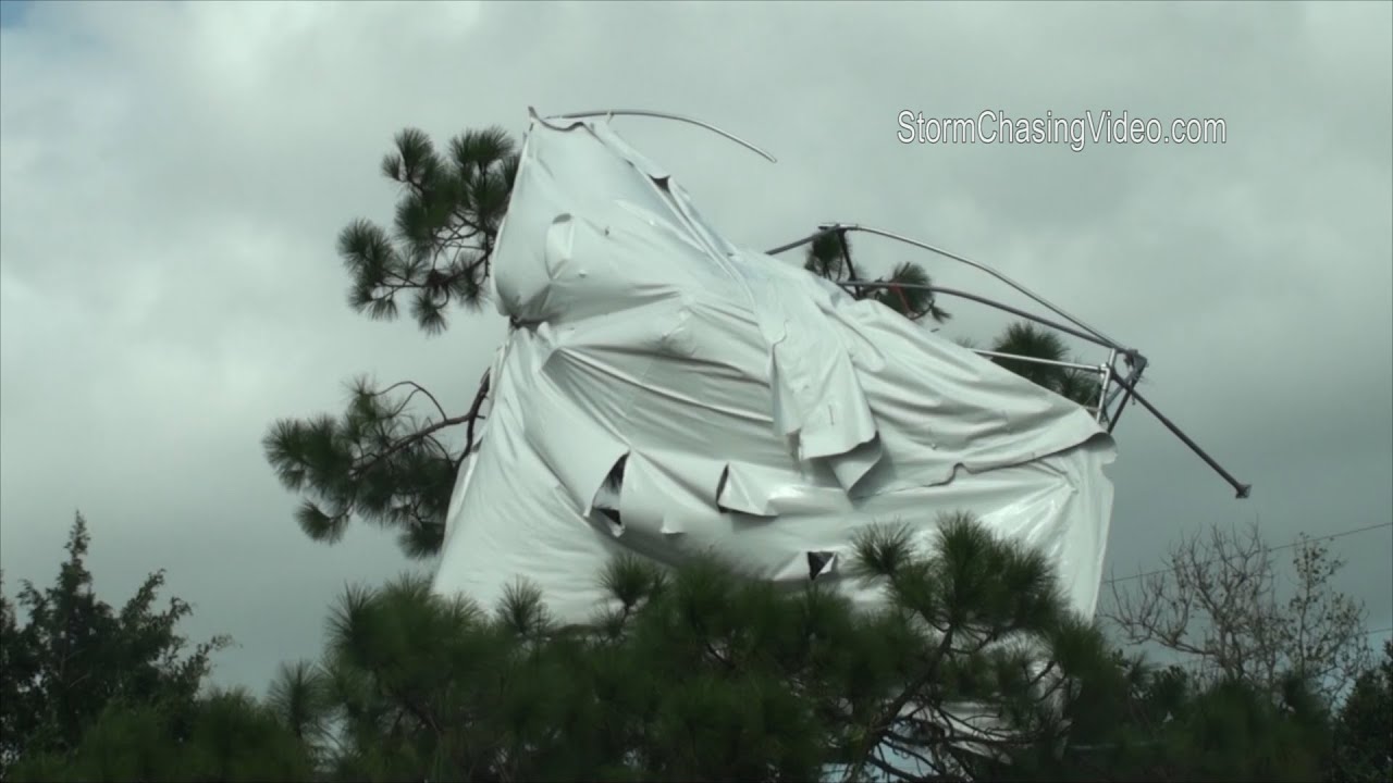 Naples, FL Tornado & High Wind Damage Aftermath - 1/17/2016