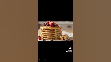 AIでガラスのパンケーキ作ってみた！#asmr #asmrsounds #asmrvideo #asmrfood #キーボード音